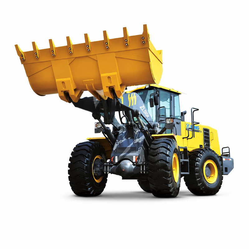 XCMG ZL50GN เครื่องบรรทุกล้อด้านหน้า 5 ตัน 3.2m3 เครื่องบรรทุกน้ําหนัก